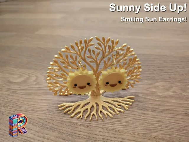 Smiling Sun Earrings