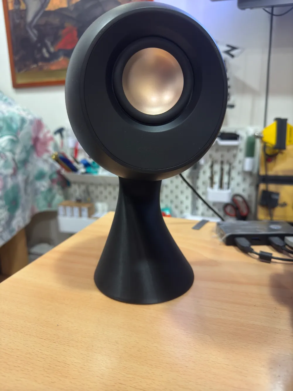 Creative Pebble X Plus stand - Free 3D Print Model - MakerWorld