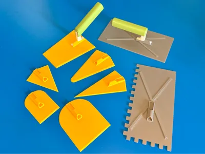 Modular spatula and trowel system