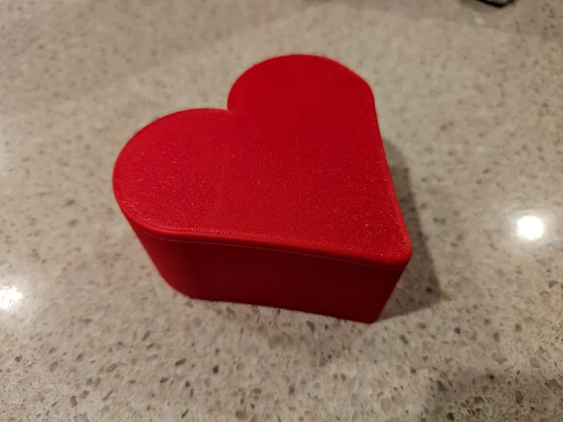 Valentines Day Heart Shape Box
