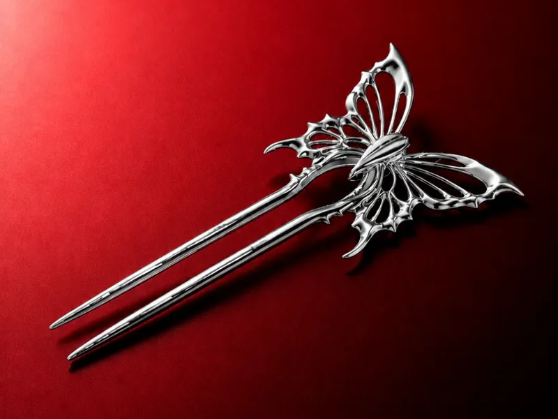Y2K Cyber Butterfly Hair Pin