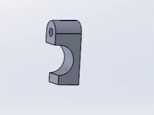 Wall cable clip