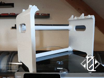 AMS 1 / 2 Pro Dual Rack Stack - Fully 3D Printed