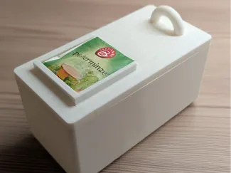 Tea Caddy lying for Gridfinity