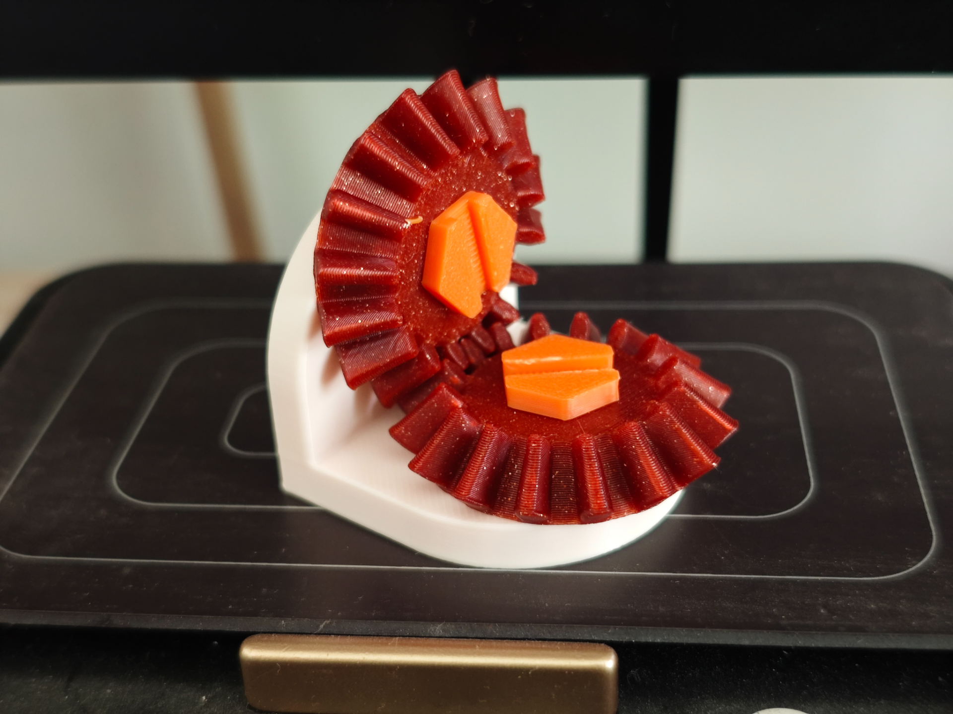 Miniatura 1 do modelo 3D 直角锥形齿轮传动模型（23g）