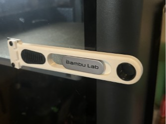 Bambu blade, bed scraper/door handle, 8mm screws