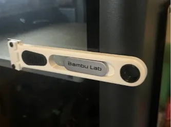 Bambu blade, bed scraper/door handle, 8mm screws