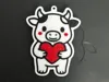 Single-sided keychain version.