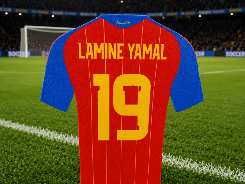 Lamine Yamal Spain World Cup Soccer Jersey/ Kit