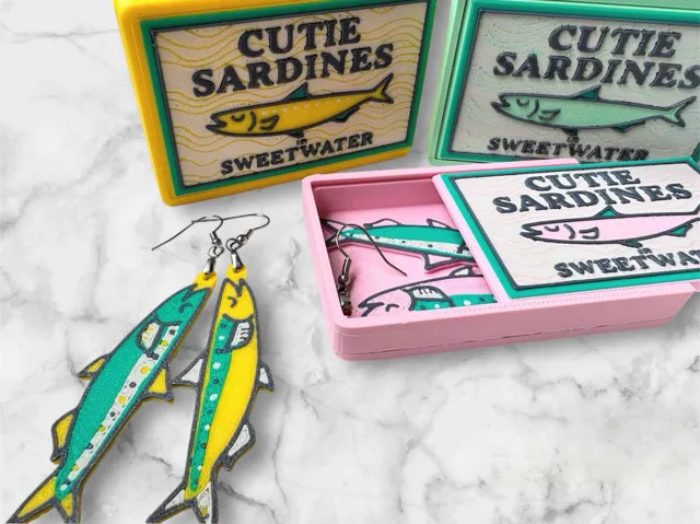 Sardine Earrings