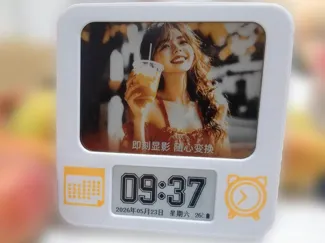 华为3.98四色墨水屏+盒马2.13黑白墨水屏+挂钩版双屏外壳