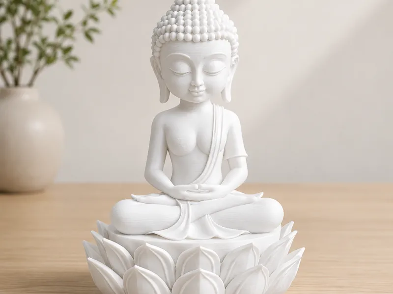 Minimalist buddah