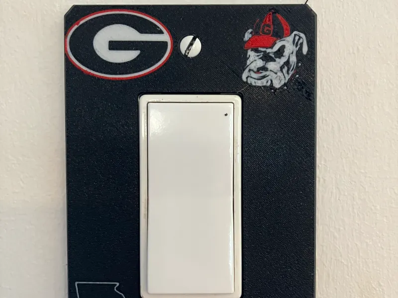 UGA Light Switch Cover