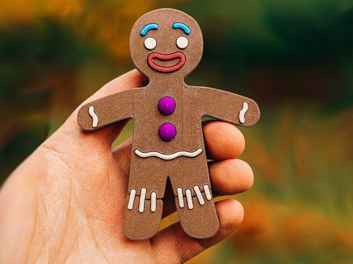 Gingerbread Man by GulagHias MakerWorld: Download Free 3D Models
