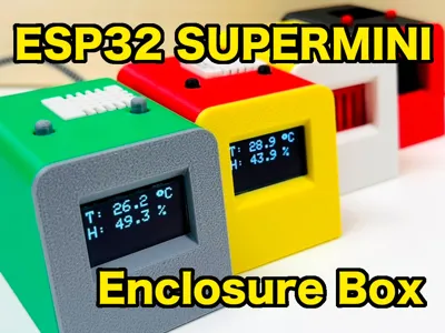 ESP32 Supermini Enclosure Box