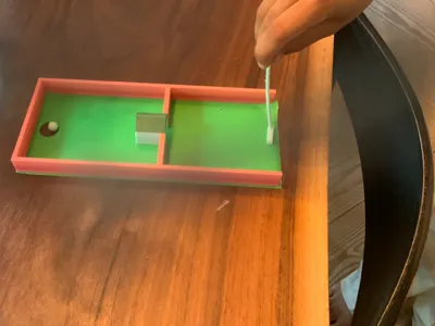 Arcade mini golf hole 1 