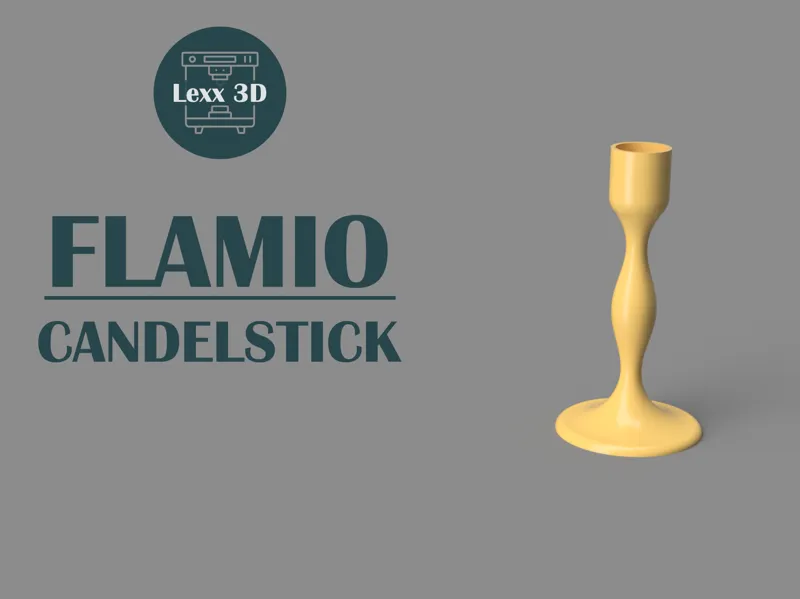 Flamio – Candlestick for Tapered Candles