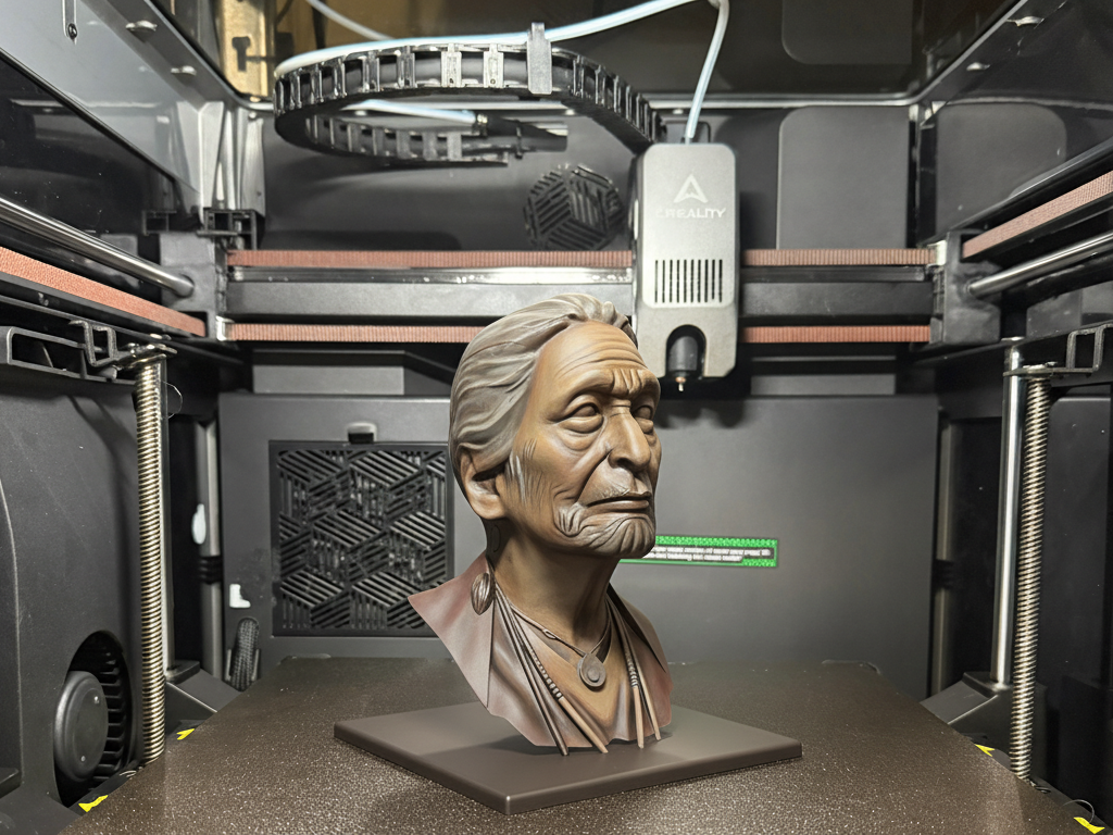 Indigenous Woman Bust