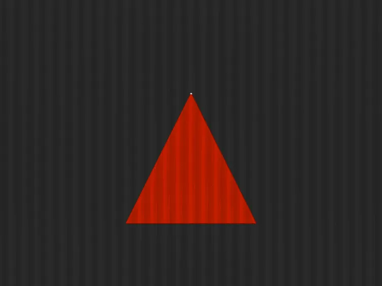 Tile with Triangle