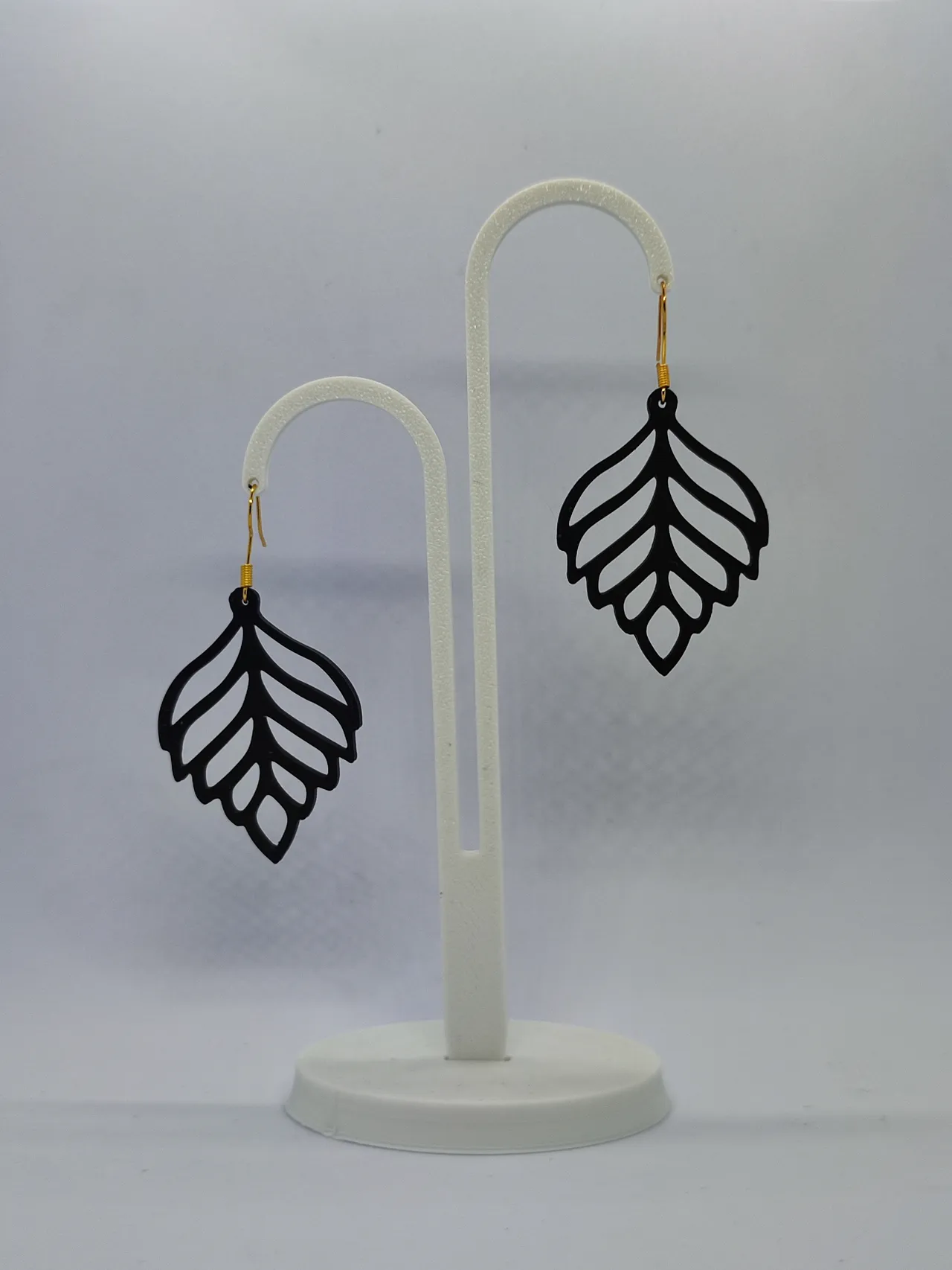 Pendientes Hoja de Medianoche view 2