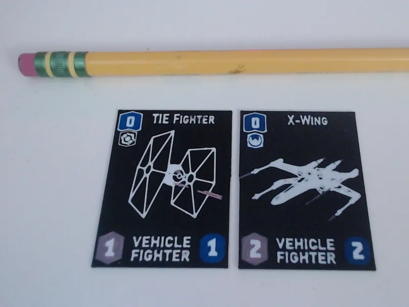 Double sided X-Wing / Tie Fighter token