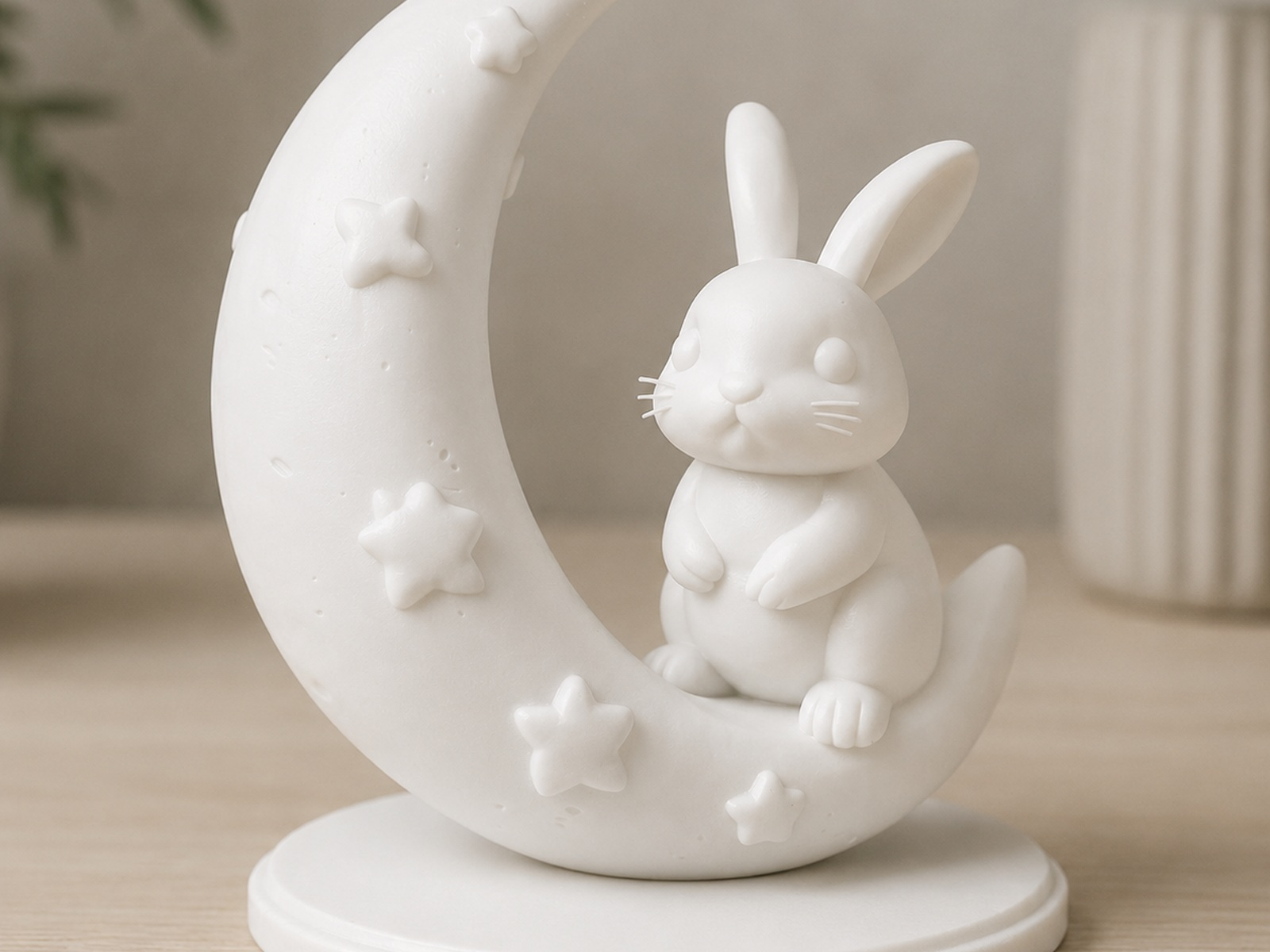 Moon Rabbit Decor