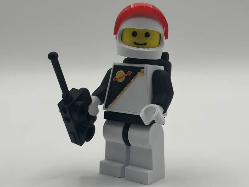 Space Police I Minifigure (Action Scale: 250%)