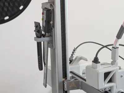 Bambu A1 Tool Holder - Caliper & Scraper Mount 