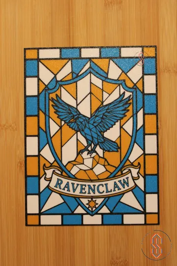 Marco decorativo: Stained Glass - Ravenclaw — vista de referencia 3