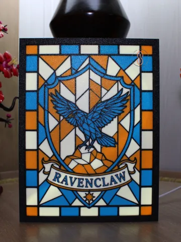 Marco decorativo: Stained Glass - Ravenclaw — vista de referencia 2
