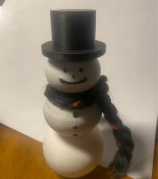 Basic Multicolor Snowman