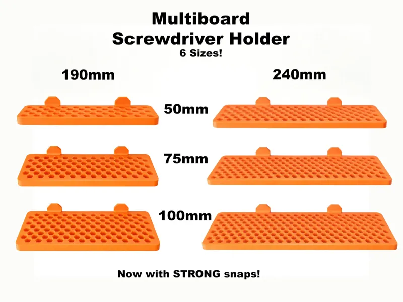 Multiboard - Screwdriver Holder v2