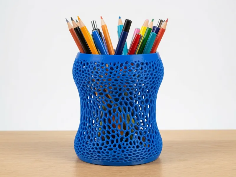 Voronoi Pencil Holder