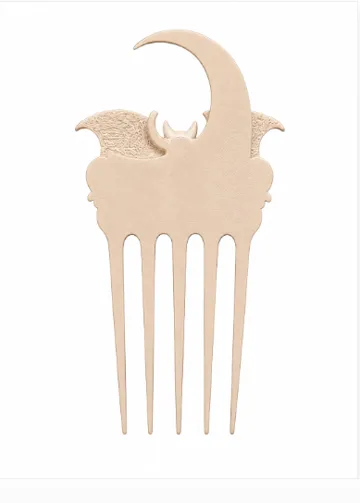 Accesorio para filamento: Gothic Bat Moon Hair Comb — vista de referencia 5
