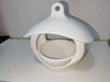 Letrero o emblema decorativo: Modern & Minimalist Bird Feeder 2.0 – Deeper Bowl — vista de referencia 3