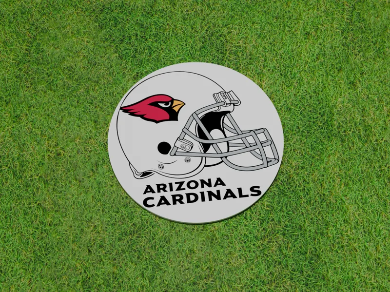 Arizona Cardinals Helmet Coaster