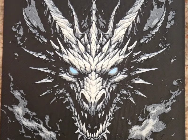 HueForge Dragon