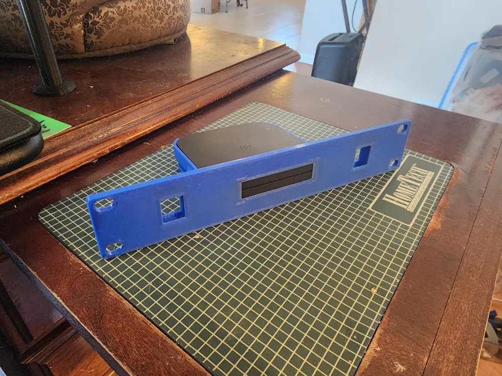Xiaomi MI Box S 4k 10in rack mount - Free 3D Print Model - MakerWorld
