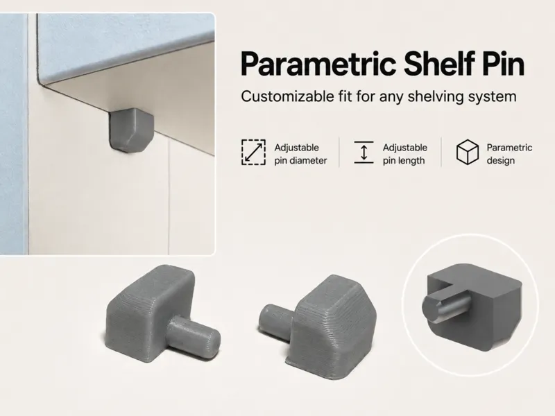 customizable Shelf Peg