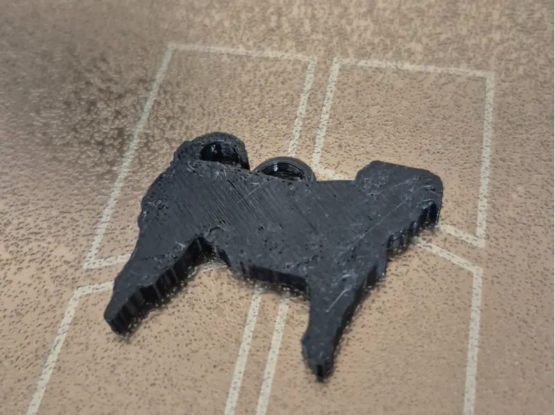 dog keychain
