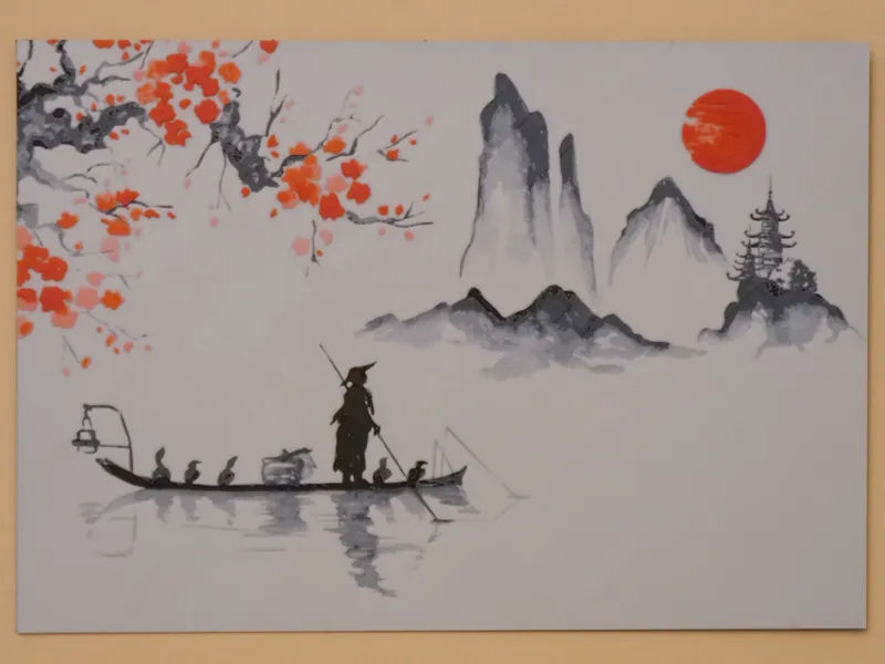 Sumi-e Ink Hueforge