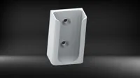 !holder with 2 screw holes! 0.2mm layer, 3 walls, 10% infill