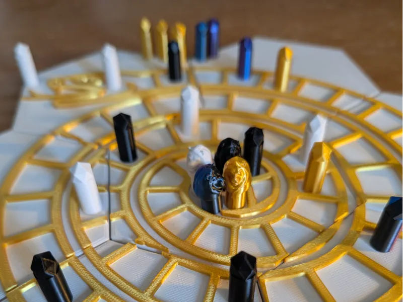 Ancient Egyptian Board Game Mehen