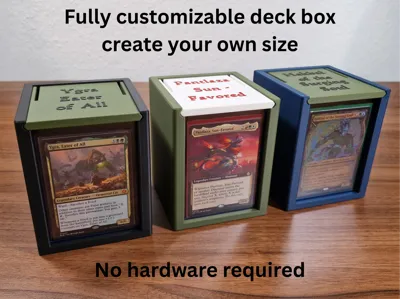 Parametric Universal Deck Box