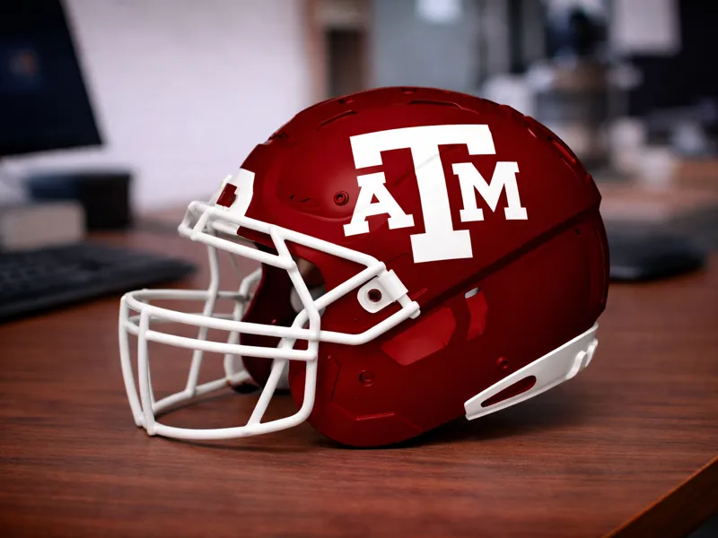 Texas A&M Football Helmet - F7 Style