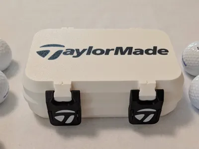 Taylormade golf ball holder box- 6 or 12 ball case