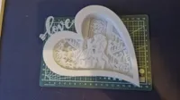0.2mm layer, 2 walls, 15% infill, 84% scaled down