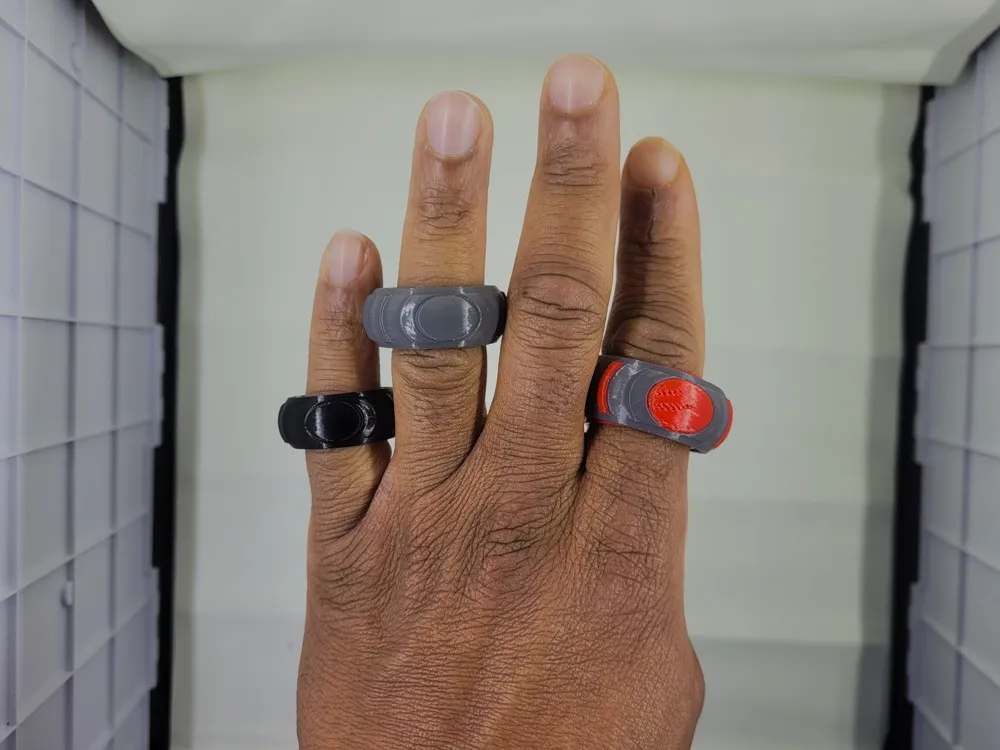 Spinning Ring Keychain - Free 3D Print Model - MakerWorld