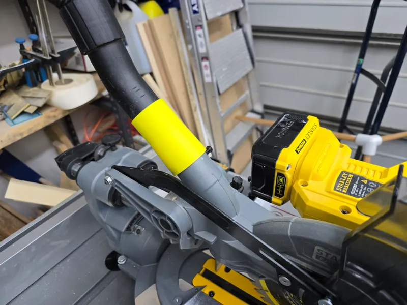 Stanley V20 Mitre Saw Vacuum Adapter