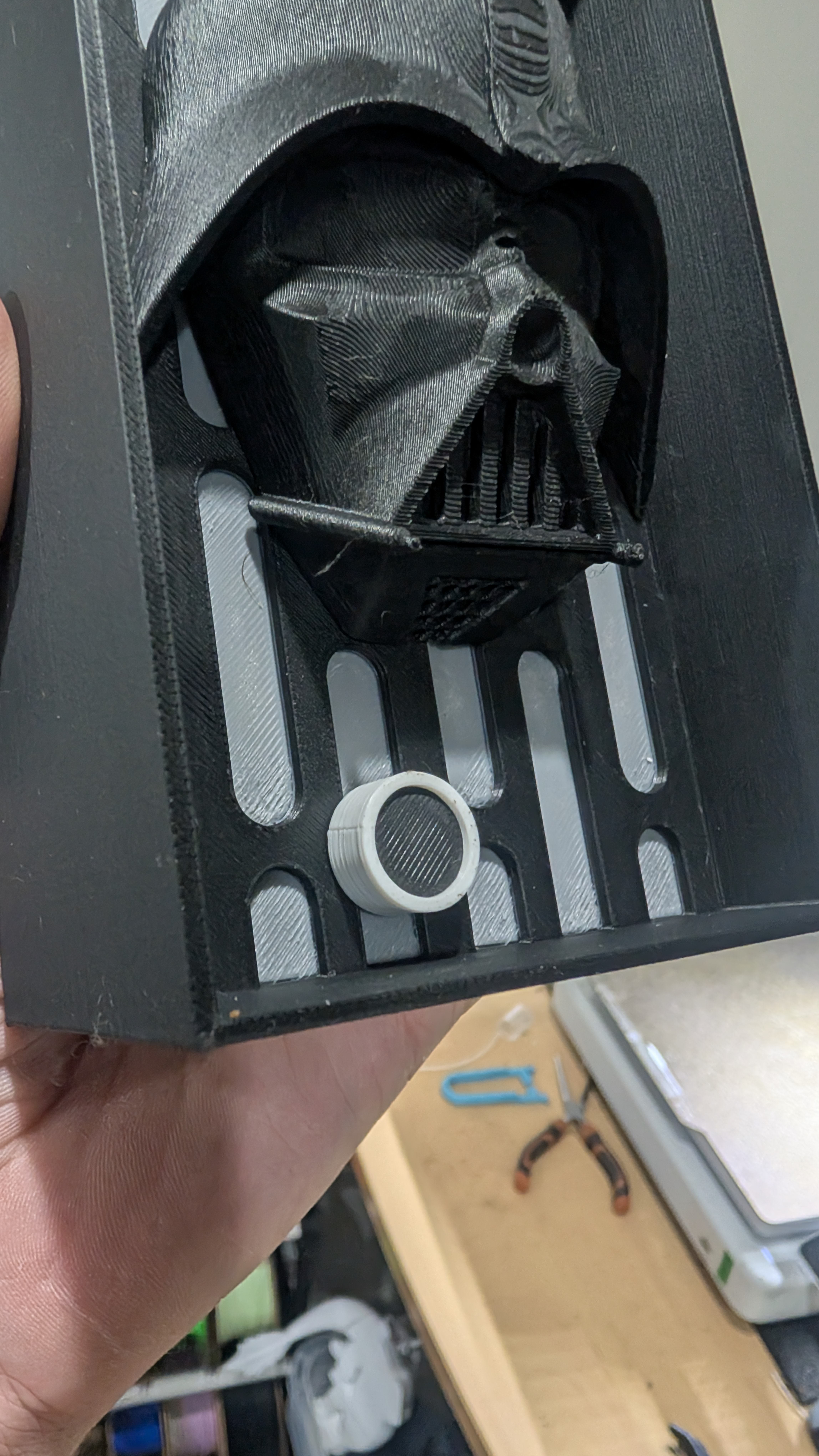 Miniatura 2 do modelo 3D DARTH VADER Book Nook